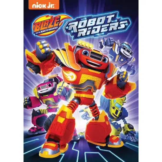 Blaze and the Monster Machines: Robot Riders DVD image {1}
