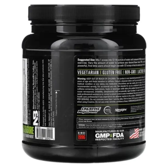 NutraBio Pre-Workout Performance Igniter, Dragonfruit Candy, 1.29 lb (586 g) image {2}