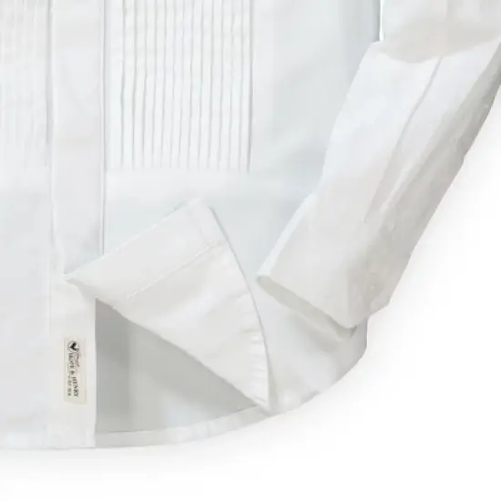 Hope & Henry Boys' Tuxedo Button Down Shirt, Kids image {2}