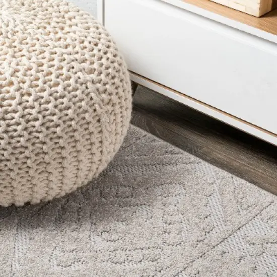 Citta High-Low Pile Mediterranean Tile Indoor/Outdoor Area Rug  - JONATHAN Y image {3}