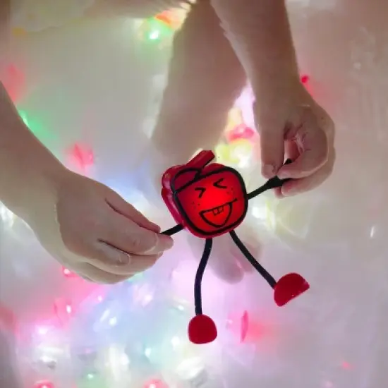 Glo Pals Character Sammy & 6 Red Light Up Water Cubes image {4}