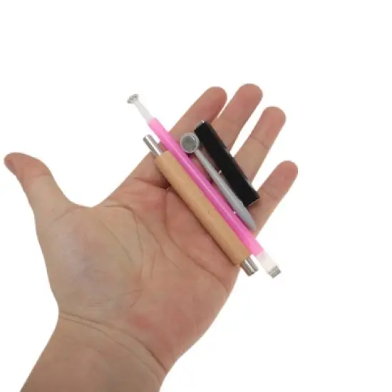 Unique Bargains Multifunctional Nail Magnets Set Assorted Color 4 Pcs image {3}