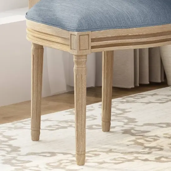 Set of 2 Epworth Wooden Dining Chairs - Christopher Knight Home image {4}