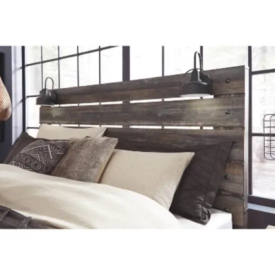 Drystan Panel Headboard Brown - Signature Design by Ashley image {2}