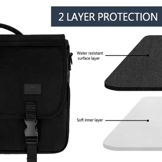 Messenger Bag , Briefcases Lightweight Men's Laptop Bag 15 inch Water Resistant Bags image {1}