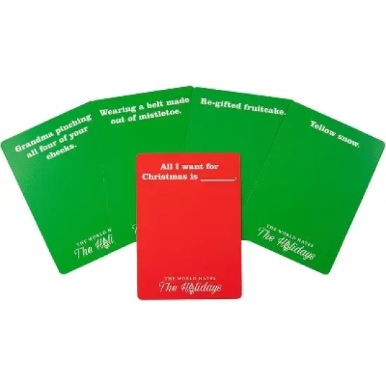 SCS Direct the World Hates the Holidays, the Adult Card Game image {2}