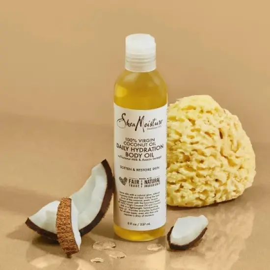 SheaMoisture Daily Hydration Coconut Body Oil - 8 fl oz image {5}