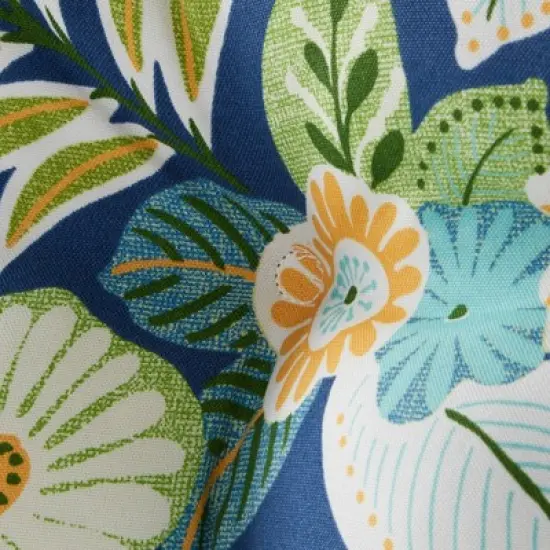 Marlow Floral Outdoor Seat Cushion - Kensington Garden image {6}