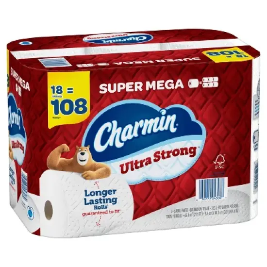 Charmin Ultra Strong Toilet Paper image {10}