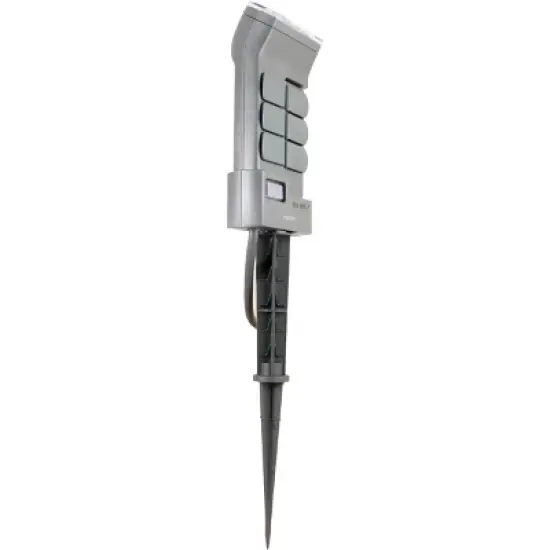 Philips Timer Outdoor Stake 6 Grounded Outlets Digital Timer image {3}