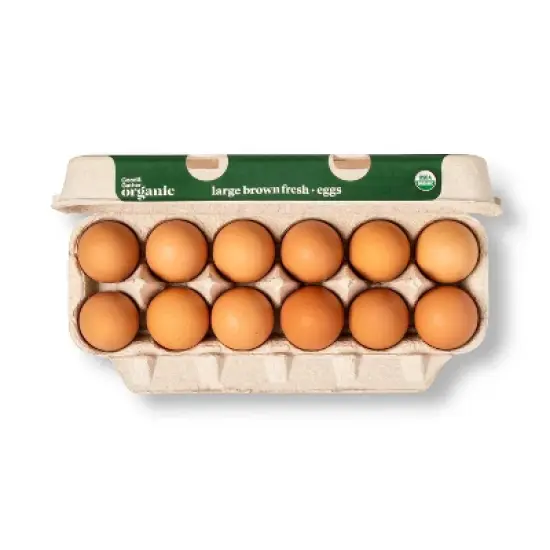 Organic Cage-Free Grade A Large Brown Eggs - Good & Gather&trade; image {2}