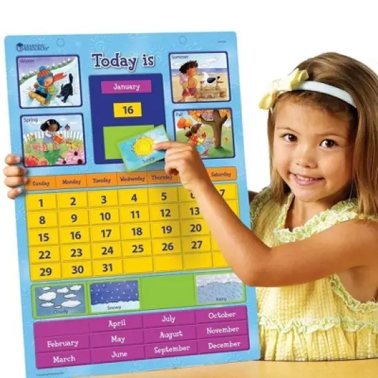 Learning Resources Magnetic Learning Calendar image {5}