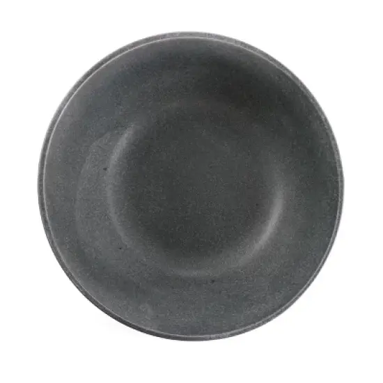 Gibson Our Table Landon 9.2 Inch Stoneware Round High Serving Bowl in Truffle image {3}