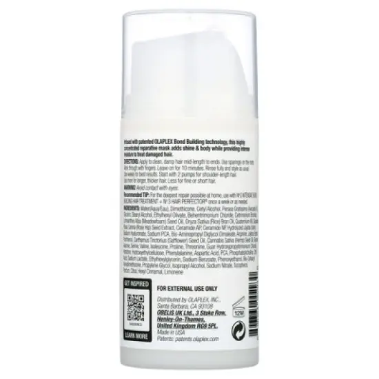Olaplex No. 8 Bond Intense Moisture Mask (3.3 oz) Hair Masque Moisturizes, Smooths, &  Adds Body + Shine image {1}