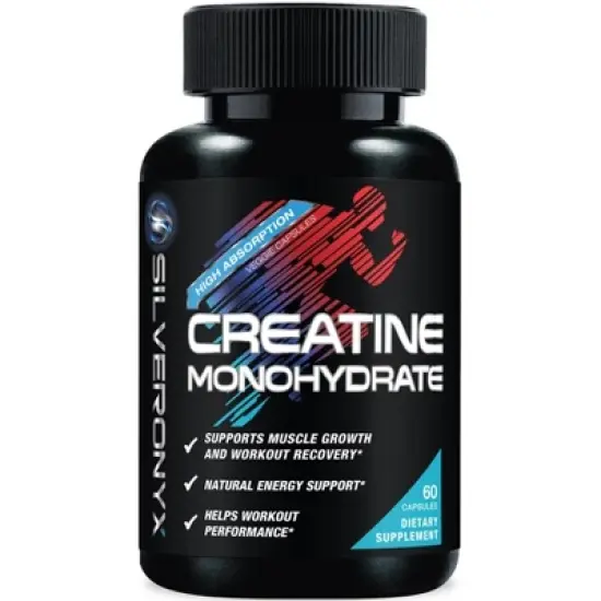 Creatine Monohydrate Capsules &ndash; Strength, Lean Muscle Growth & Workout Support - 60 Capsules;120 Capsules image {9}