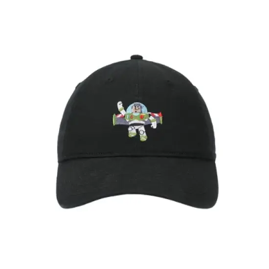Toy Story Buzz Lightyear Men's Black Unstructured Baseball Cap image {1}