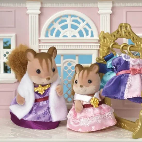 Calico Critters Town Series Dress Up Set, Purple and Pink Fashion Doll Accessories image {2}