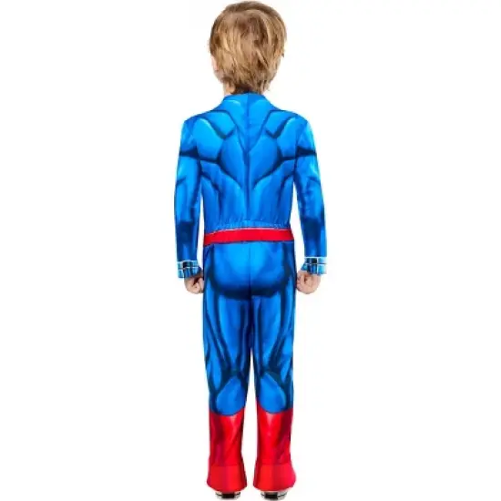 DC Comics Boys' Superman Halloween Costume Jumpsuit Blue image {4}