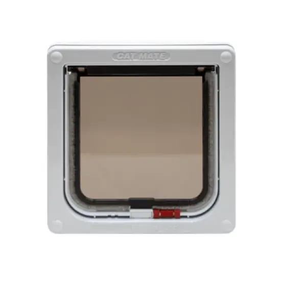 Cat Mate 4-Way Locking Self Lining Door-Large Cat Small Dog image {1}