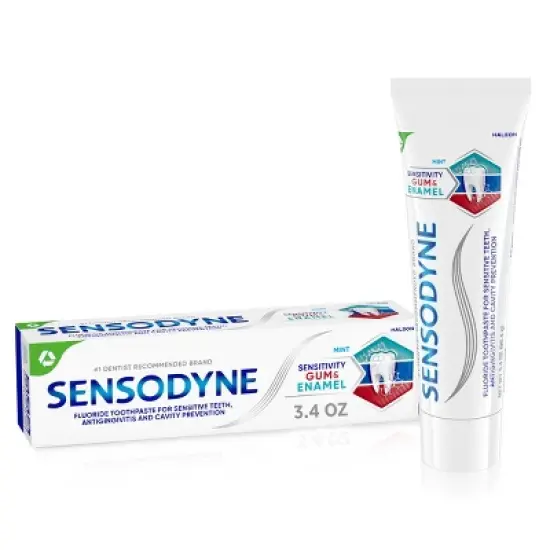 Sensodyne Sensitivity Gum and Enamel Toothpaste - 3.4oz image {12}