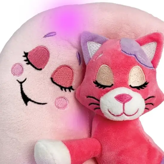 Happpy Nappers: Lullabrites Moon Pet - Pink Cat image {4}