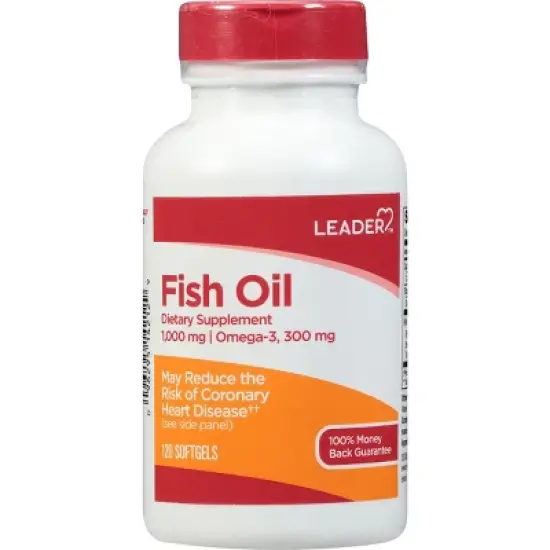 Leader Fish Oil 120 Softgels image {3}