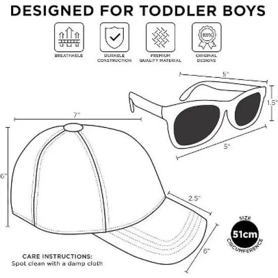 Batman Boys Baseball cap & Sunglasses, Toddler (1-3 years) image {5}