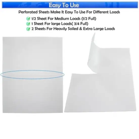 5 Star Super Deals Laundry Detergent Sheets (120 Loads) Liquidless, Eco-Friendly, Hypoallergenic, & Enzyme-Based Stain Removal image {7}