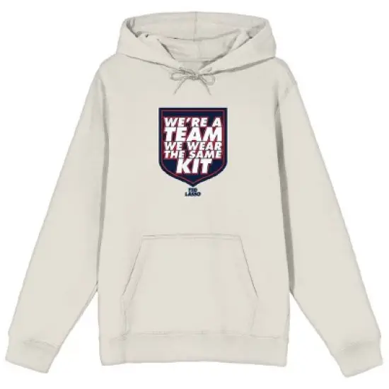 Ted Lasso We're A Team We Wear The Same Kit Men's Sand Sweatshirt image {2}