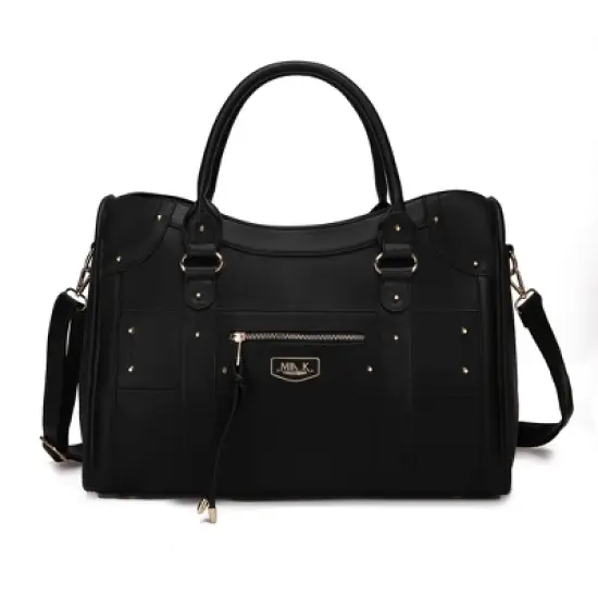 MKF Collection Patricia Vegan Leather Women&rsquo;s Duffle Bag by Mia K image {1}