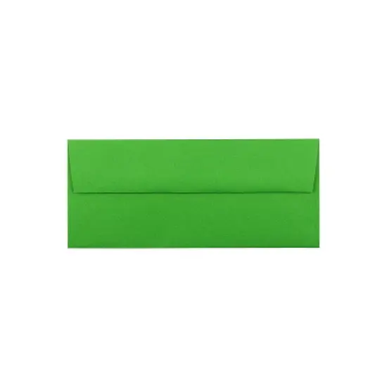JAM Paper #10 Business Envelope 4 1/8" x 9 1/2" Green 25/Pack (15862) image {4}