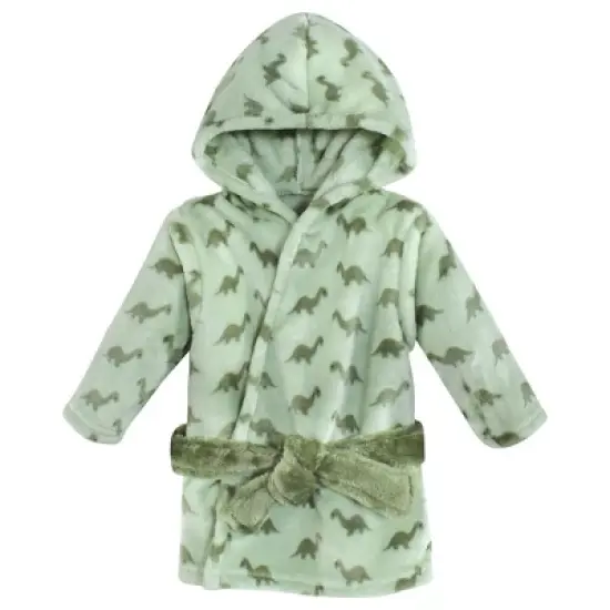 Hudson Baby Plush Bathrobe and Toy Set, Brontosaurus, One Size image {2}