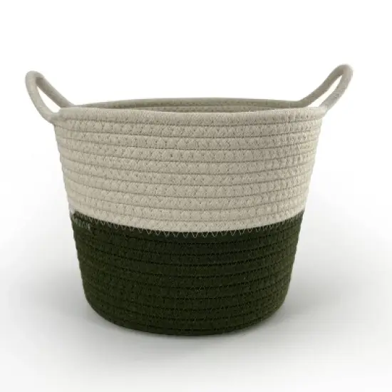 Rope Basket Green - Bullseye's Playground&trade; image {3}