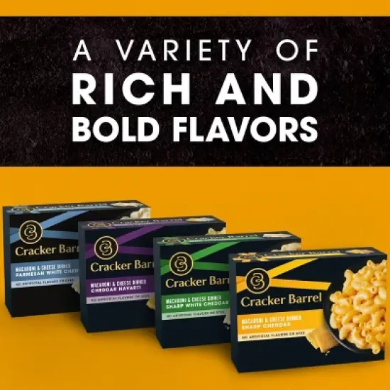 Cracker Barrel Sharp Cheddar Mac and Cheese Dinner - 14oz image {6}