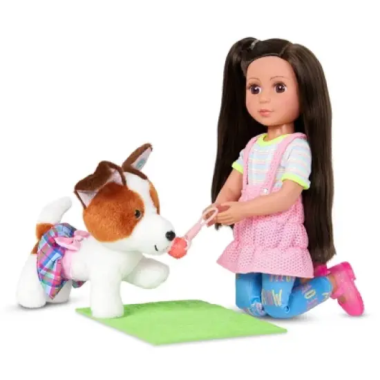 Glitter Girls Pet for 14" Dolls Maggie & Pup Training School Playset image {6}