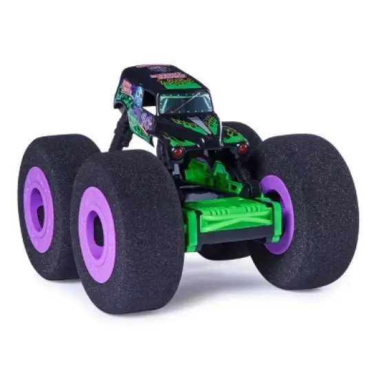 Monster Jam Official Ramp Champ Grave Digger Indoor Super Soft Remote Control Monster Truck image {3}