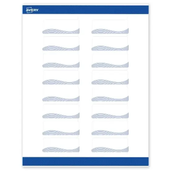 Avery Rectangle Address Labels, Colorful Design, 1" x 2-5/8" image {8}