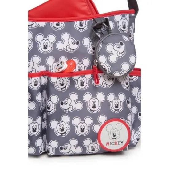 Disney Mickey Toss Print Satchel image {4}