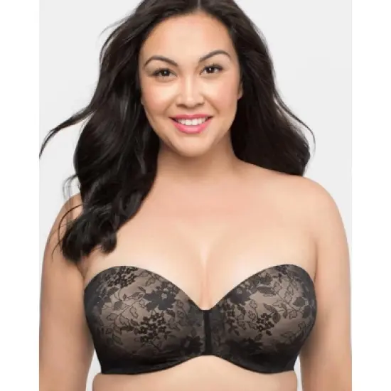 Curvy Couture Strapless Sensation Multi-way Push Up Bra image {11}