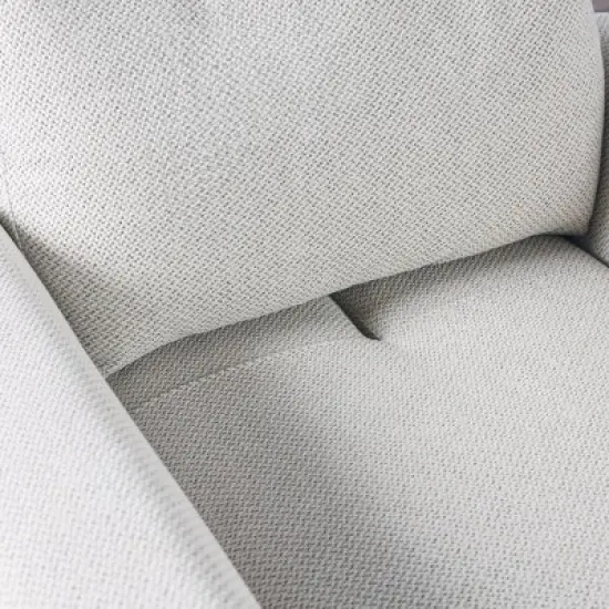 HOMES: Inside + Out Tubera Arm Chair Chenille T Seat Cushion Recliner with Extendable Back image {5}