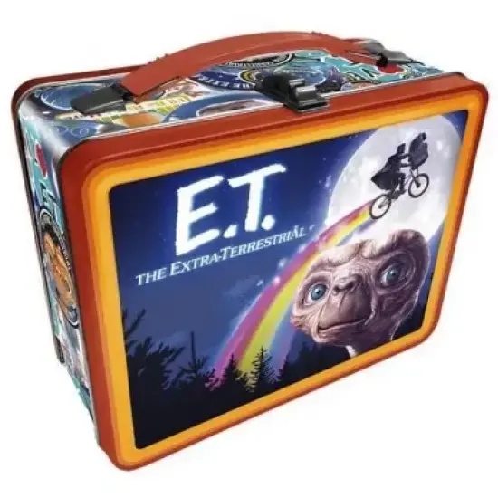 NMR Distribution E.T. the Extra-Terrestrial Embossed Tin Fun Box image {3}