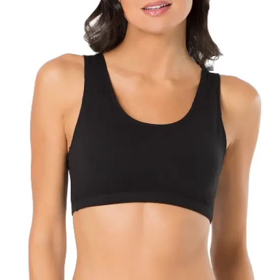 Fruit of the Loom Tank Style Cotton Sports Bra image {2}