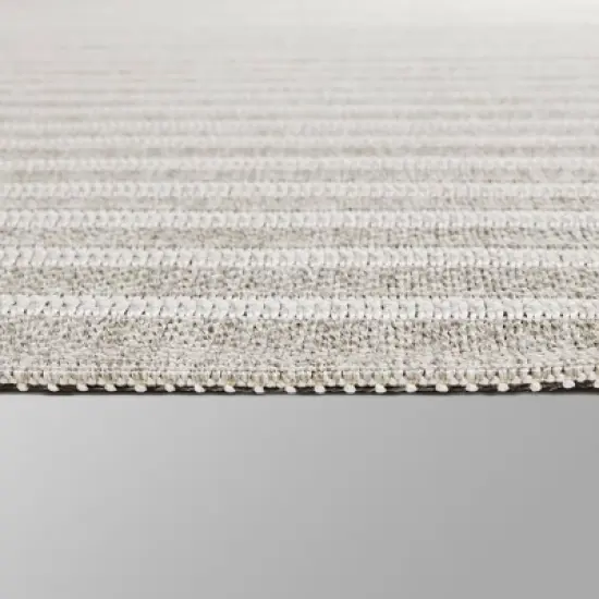 6' x 9' Uniform Stripe Outdoor Rug Cream - Project 62&trade; image {3}