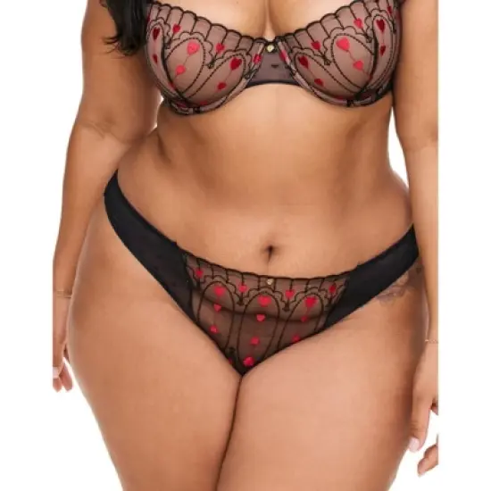 Adore Me Women's Amorette Thong Panty image {3}