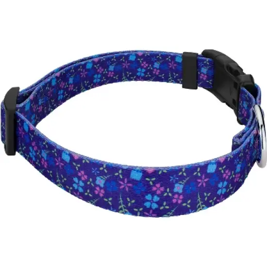 Country Brook Petz Deluxe Blueberry Fields Dog Collar and Leash image {2}