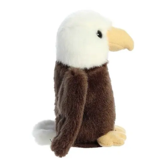 Aurora Mini Orion Eagle Shoulderkins Adorable Stuffed Animal Brown 4.5" image {2}