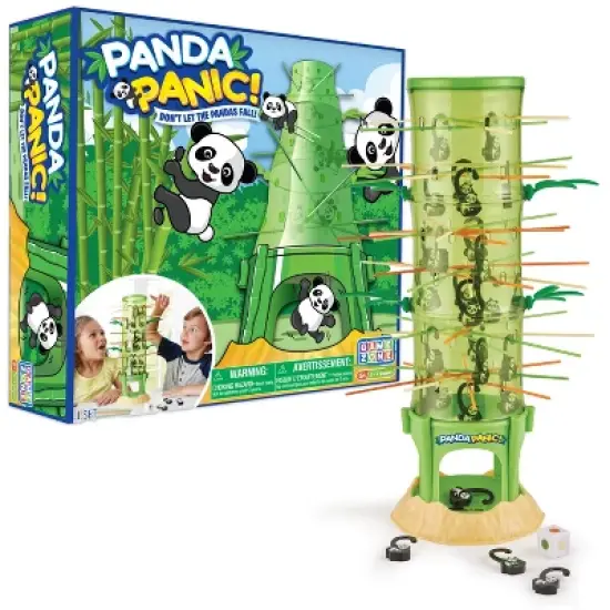 Game Zone Panda Panic - Test Your Skills in This Exciting Dexterity Challenge! - Hilarious Balancing Game for 2-4 Players Ages 5+ image {7}