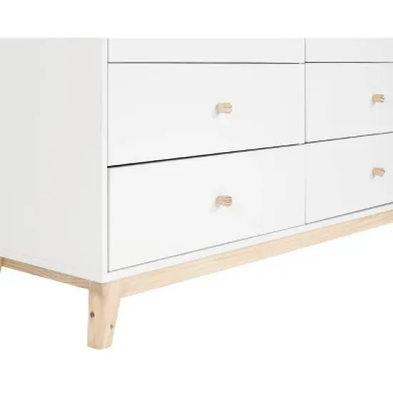 60" 6 Drawer Double Dresser - Alaterre Furniture image {10}