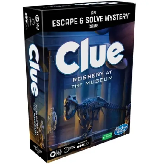 Clue Escape Robbery at the Museum Board Game image {3}