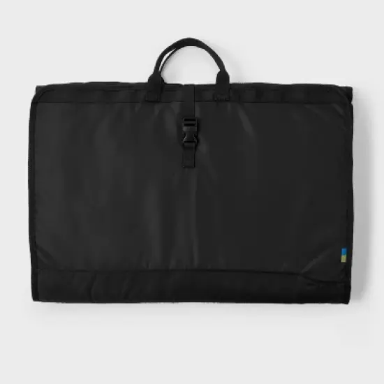 Large Garment Bag Black - Open Story&trade;️: Solid, Water-Resistant, Lightweight Luggage image {4}